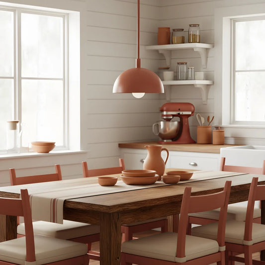 Octavia Modern Multi - Color Dome Pendant Light