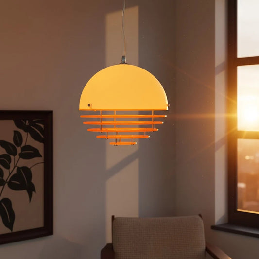 Odin Bauhaus Sunset Glass Pendant Light