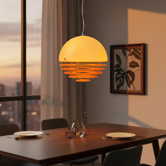 Odin Bauhaus Sunset Glass Pendant Light