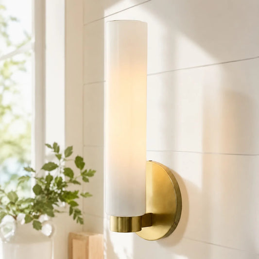 Panu Modern Smooth Glass Wall Sconce