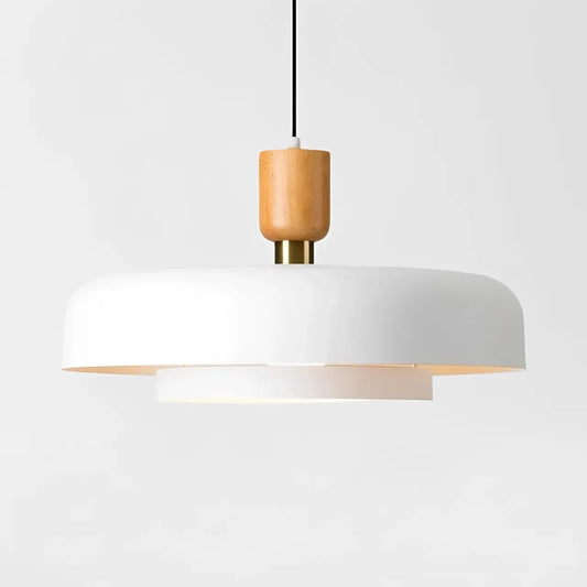 Pippa Modern Round Layered Metal Pendant Light