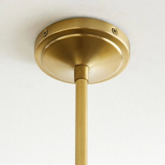 Pyrae Farmhouse Metal Pole Pendant Light