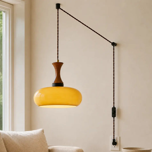Romulus Modern Scandinavian Plug-In Pendant Light