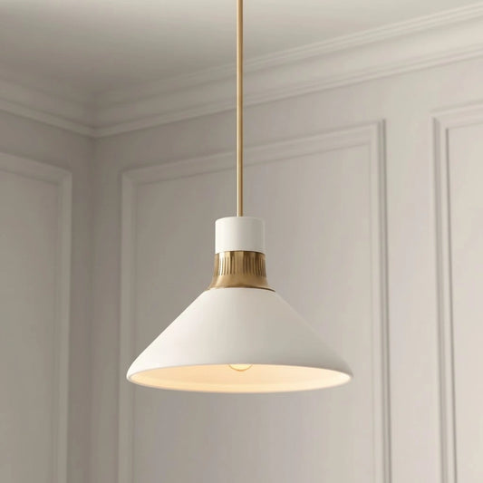 Selwyn Modern Adjustable Porcelain Pendant Light