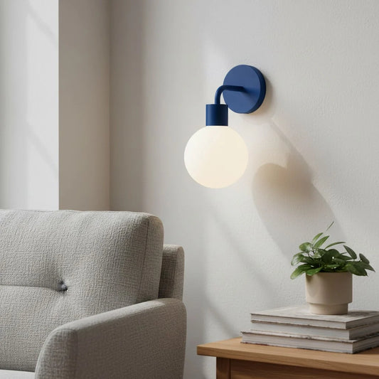 Seppo Minimalist Macaron Globe Wall Light