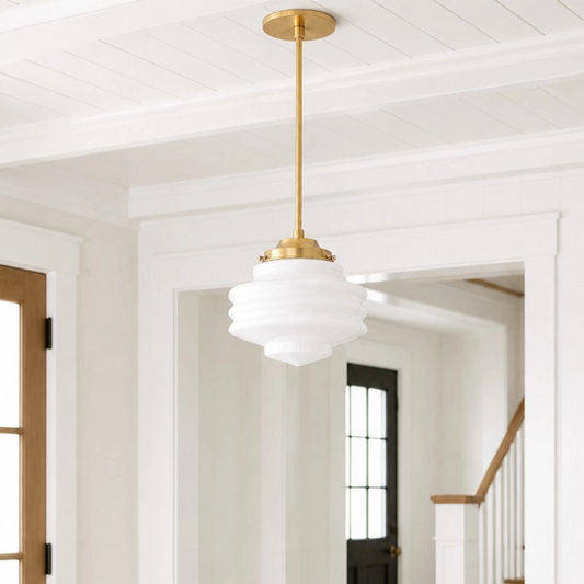 Sigrid Decorative Ribbed Shade Pendant Light