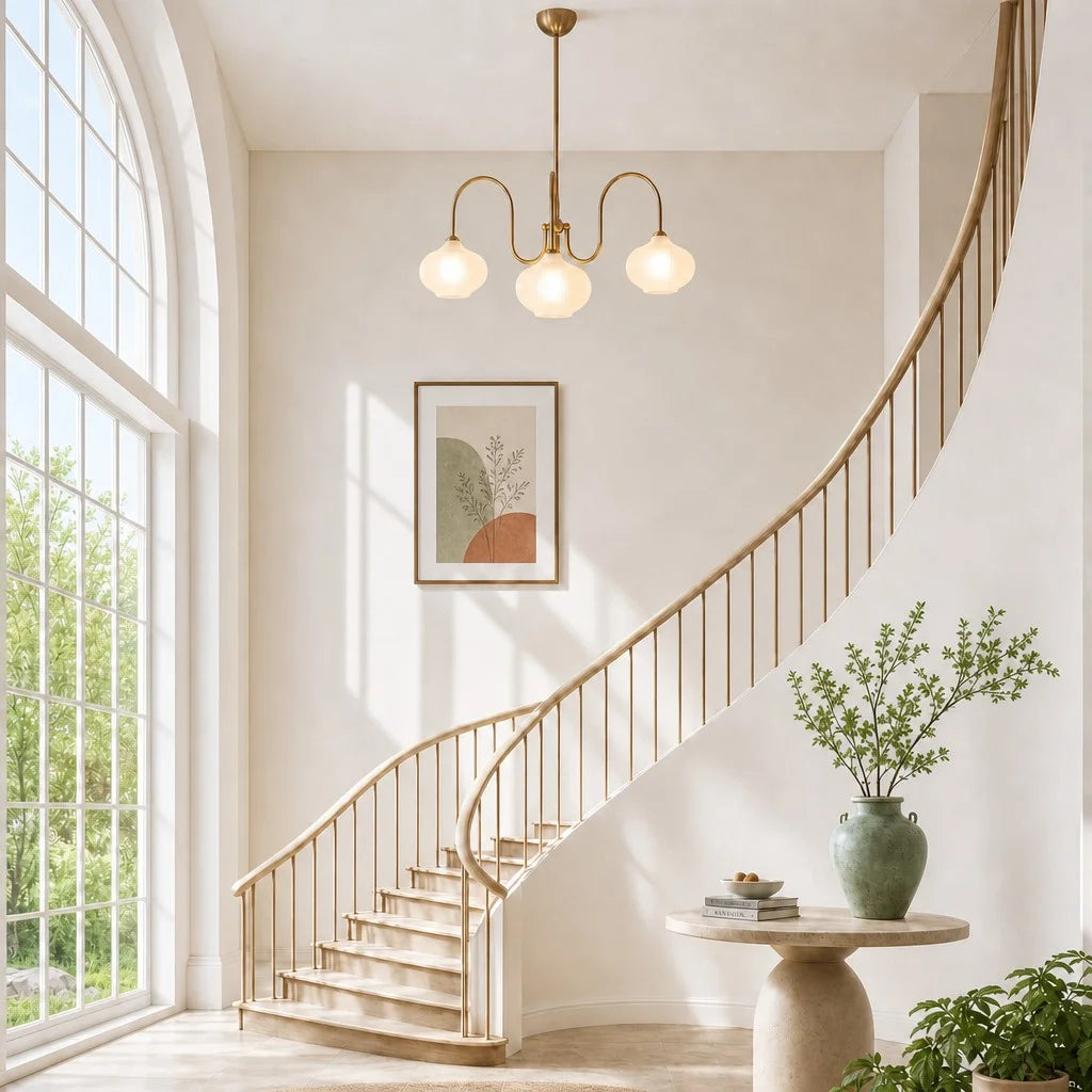 Sorrel  Modern 3-Light Swan Curve Glass Chandelier7.webp__PID:1f4f7e2c-dc1a-411f-8674-ea00ca844bfd