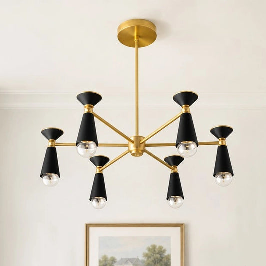 Thalric Modern Metal 6-Light Chandelier