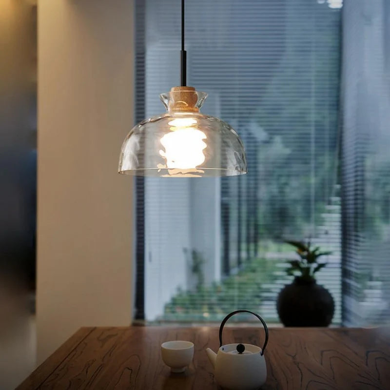 Vale Farmhouse Hammered Glass Dome Pendant Light (1).webp__PID:a88a6c45-6a43-4365-9e90-da524f3f1069