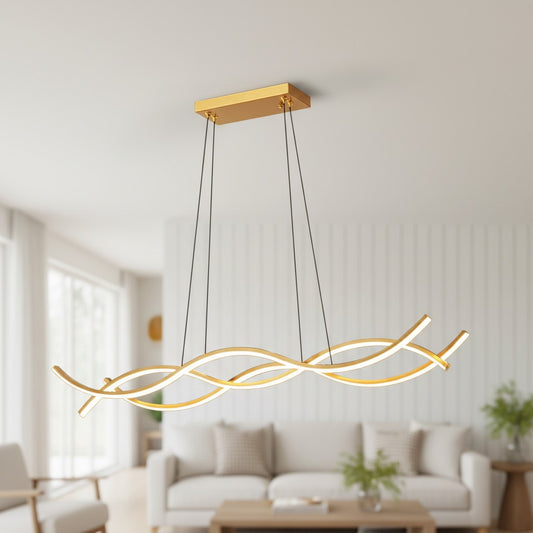 Wave Island Chandelier