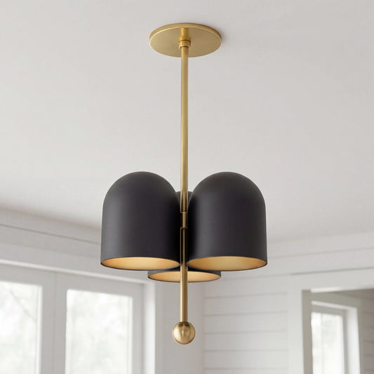 Wilder Modern Decorative Metal Bell Chandelier