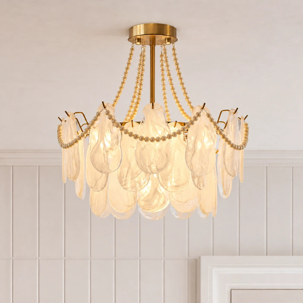 Wylowyn chandelier brushed brass base corrected - view 11