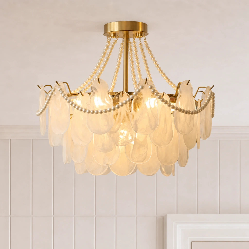Wylowyn chandelier brushed brass base corrected - view 13