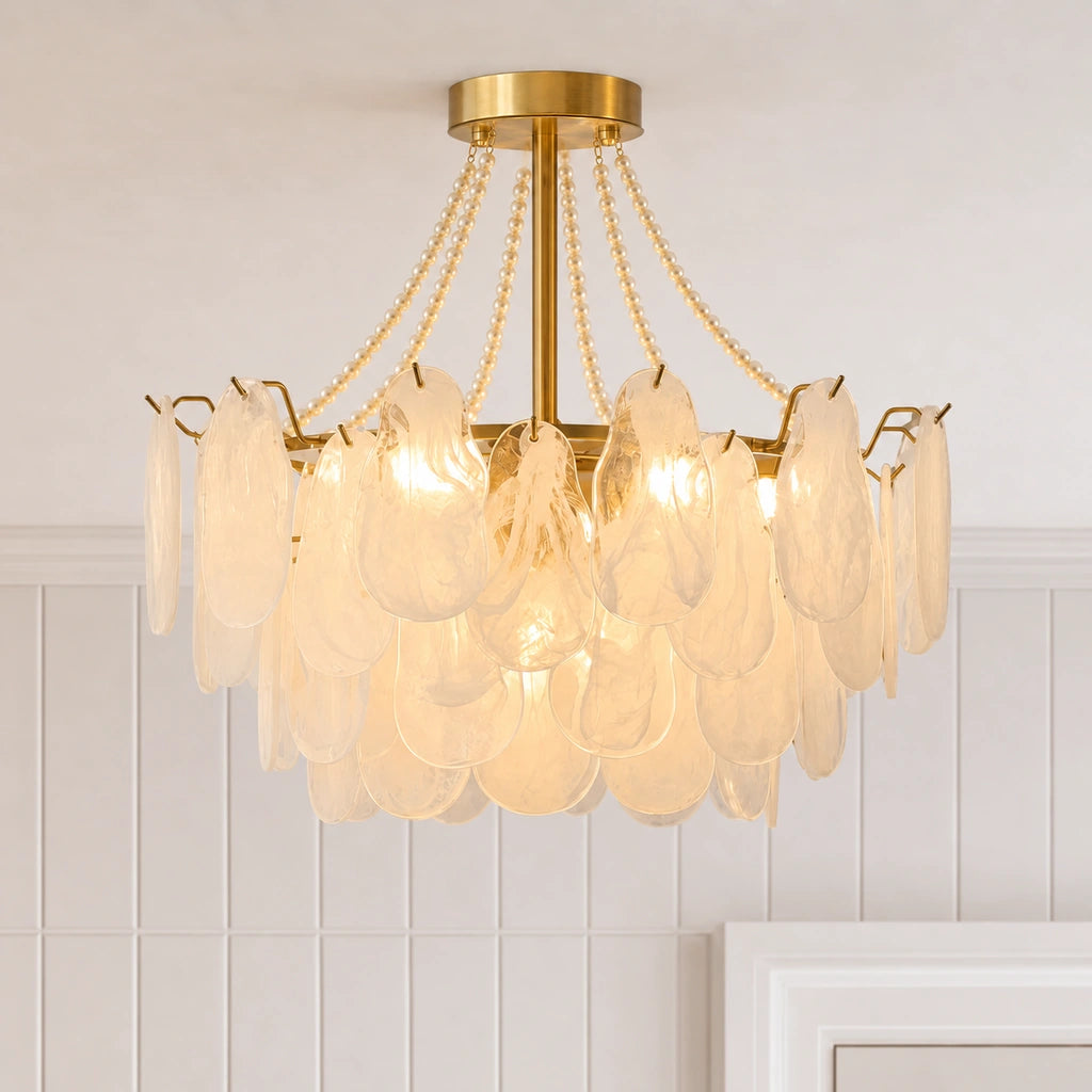 Wylowyn chandelier brushed brass base corrected - view 19