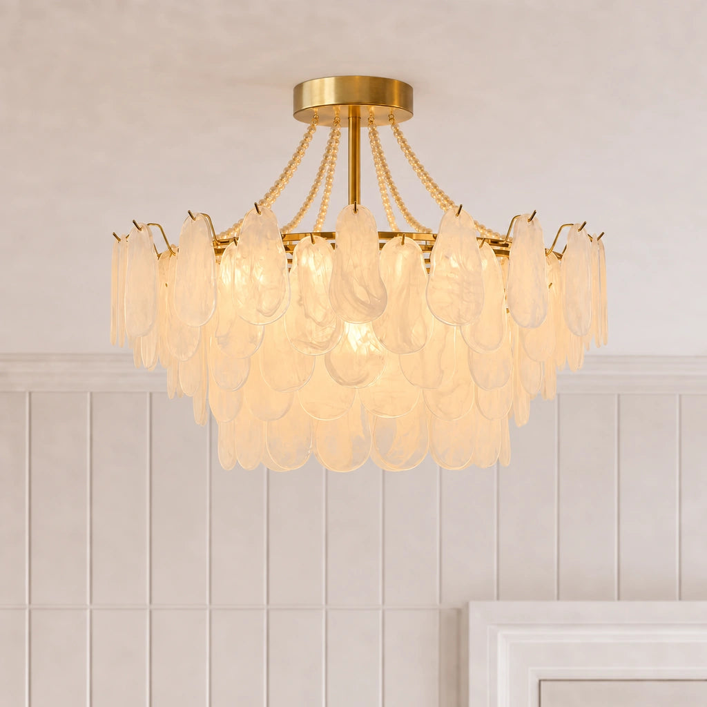 Wylowyn chandelier brushed brass base corrected - view 20