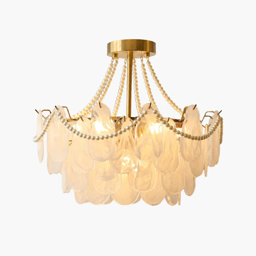 Wylowyn chandelier brushed brass base corrected - view 24