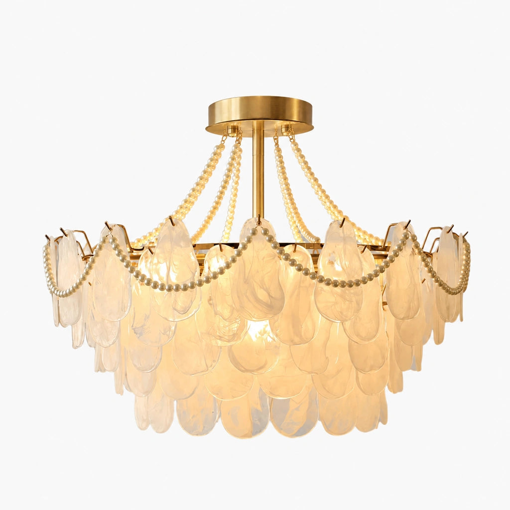 Wylowyn chandelier brushed brass base corrected - view 25