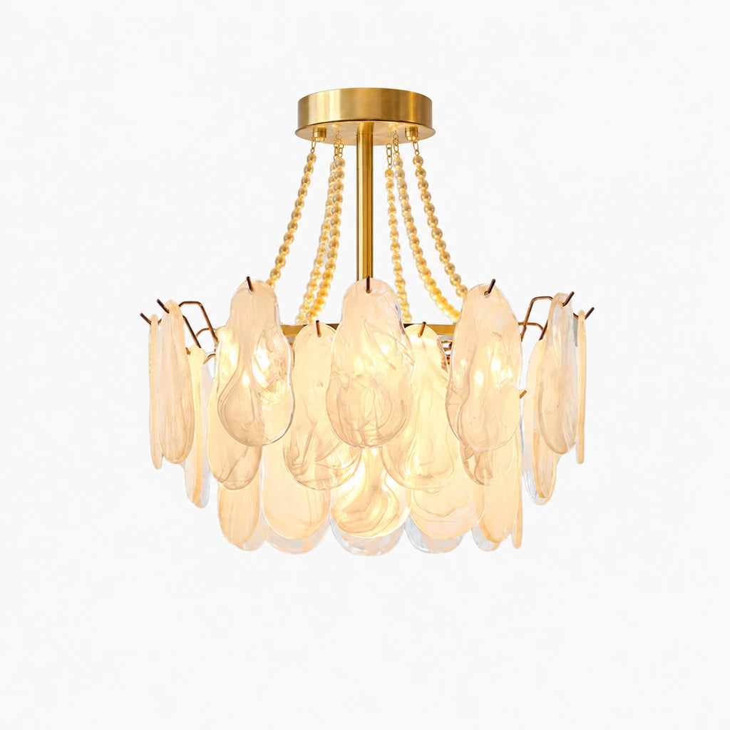 Wylowyn chandelier brushed brass base corrected - view 26