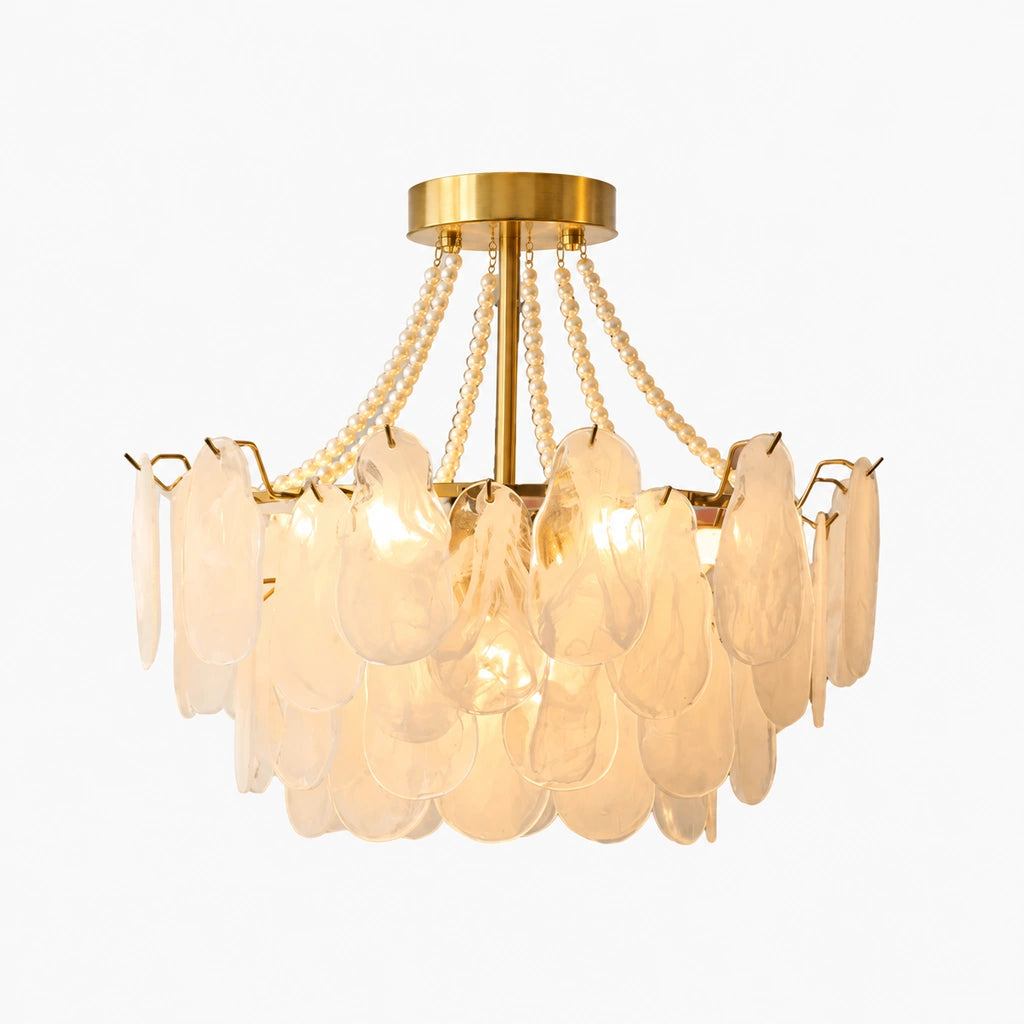 Wylowyn chandelier brushed brass base corrected - view 27