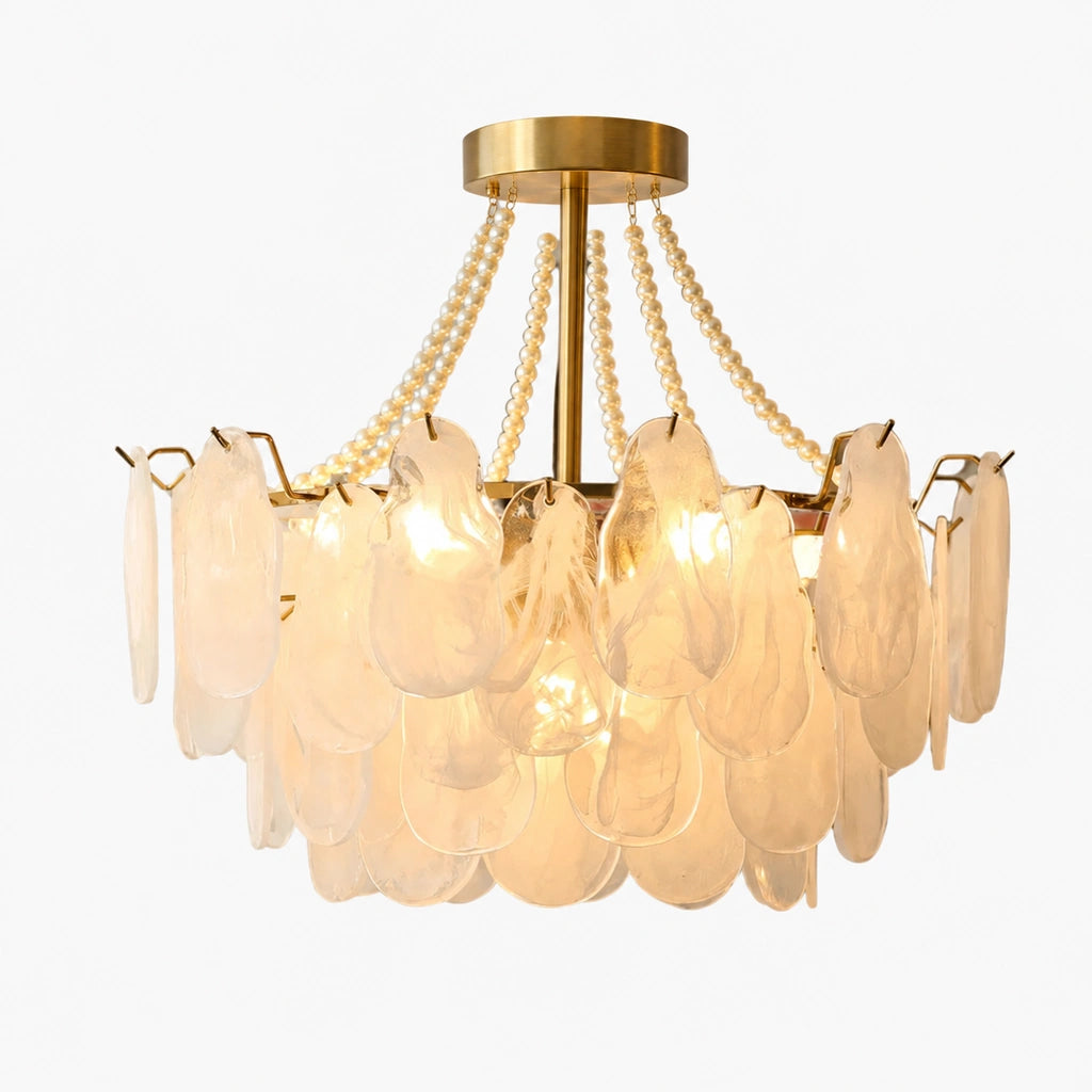 Wylowyn chandelier brushed brass base corrected - view 29