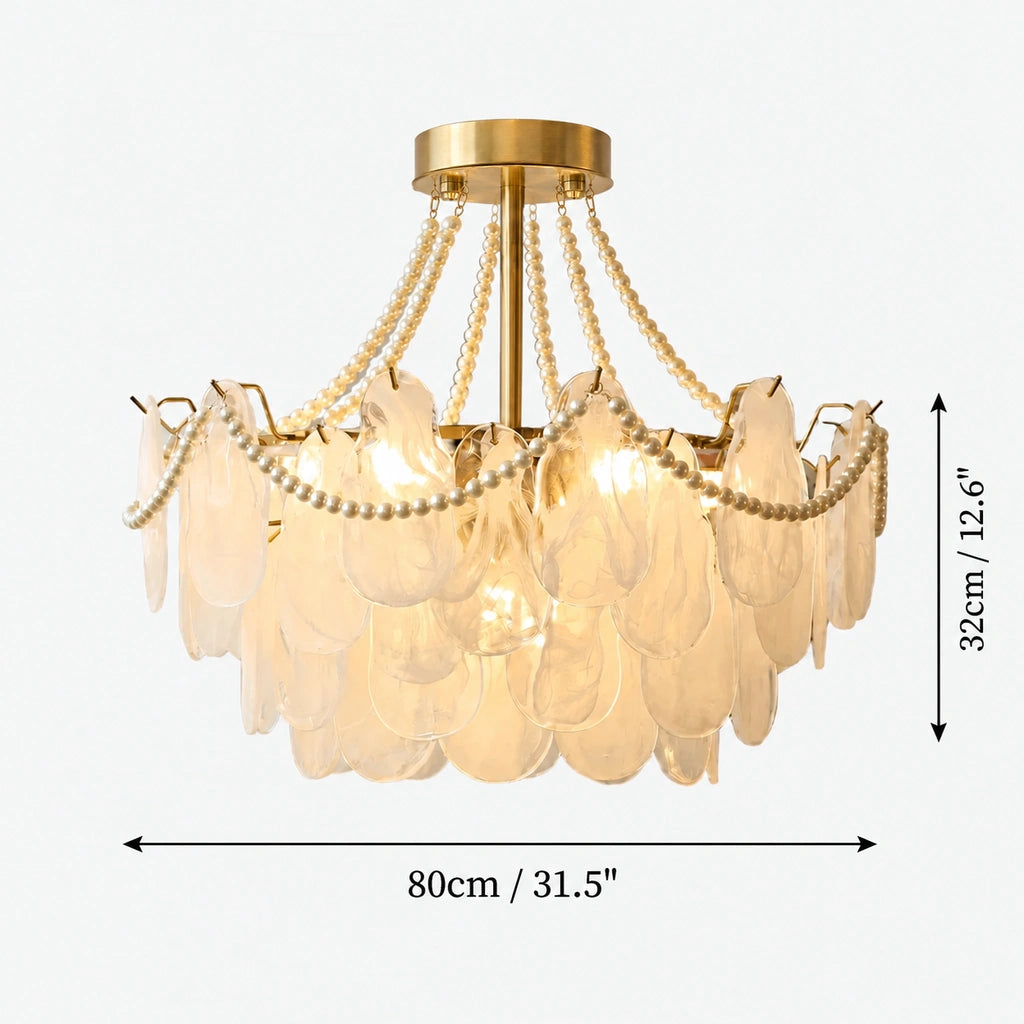 Wylowyn chandelier brushed brass base corrected - view 35