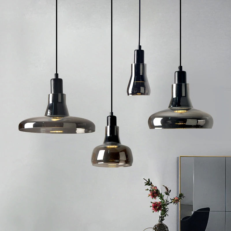 Black Pearl Glass Pendant Light - 104PL – Merge Lighting