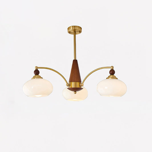 Tillary Wood Chandelier