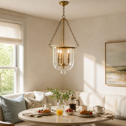 Loft Bar Candle Glass Pendant Lights