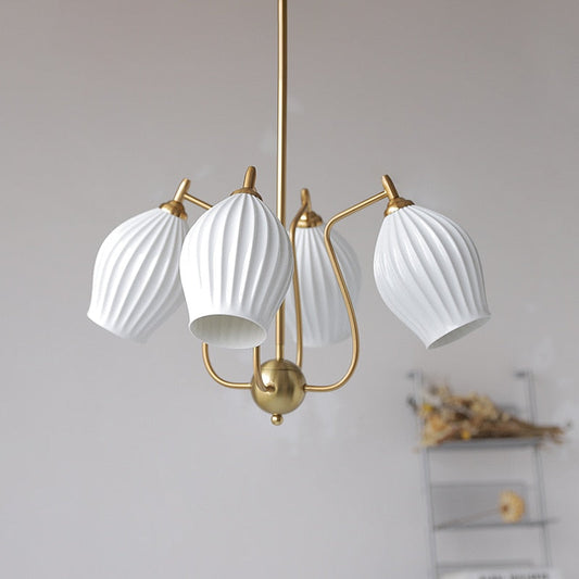Bud Bone China Chandelier