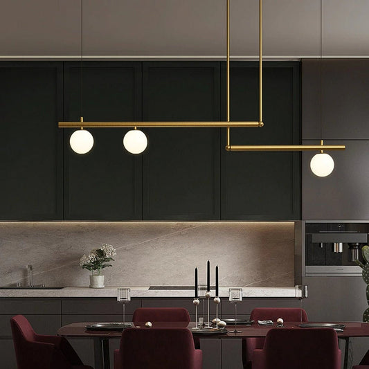 Modern Branch Globe Pendant Minimalist Light Chandelier