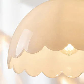 Milk glass lighting