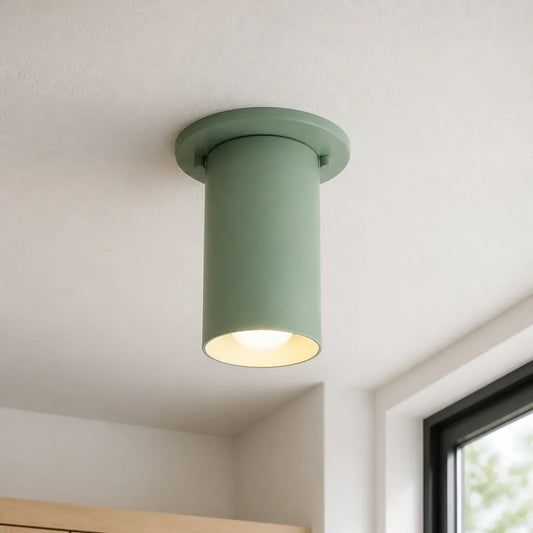 Belen Modern Minimalist Metal Tube Ceiling Light