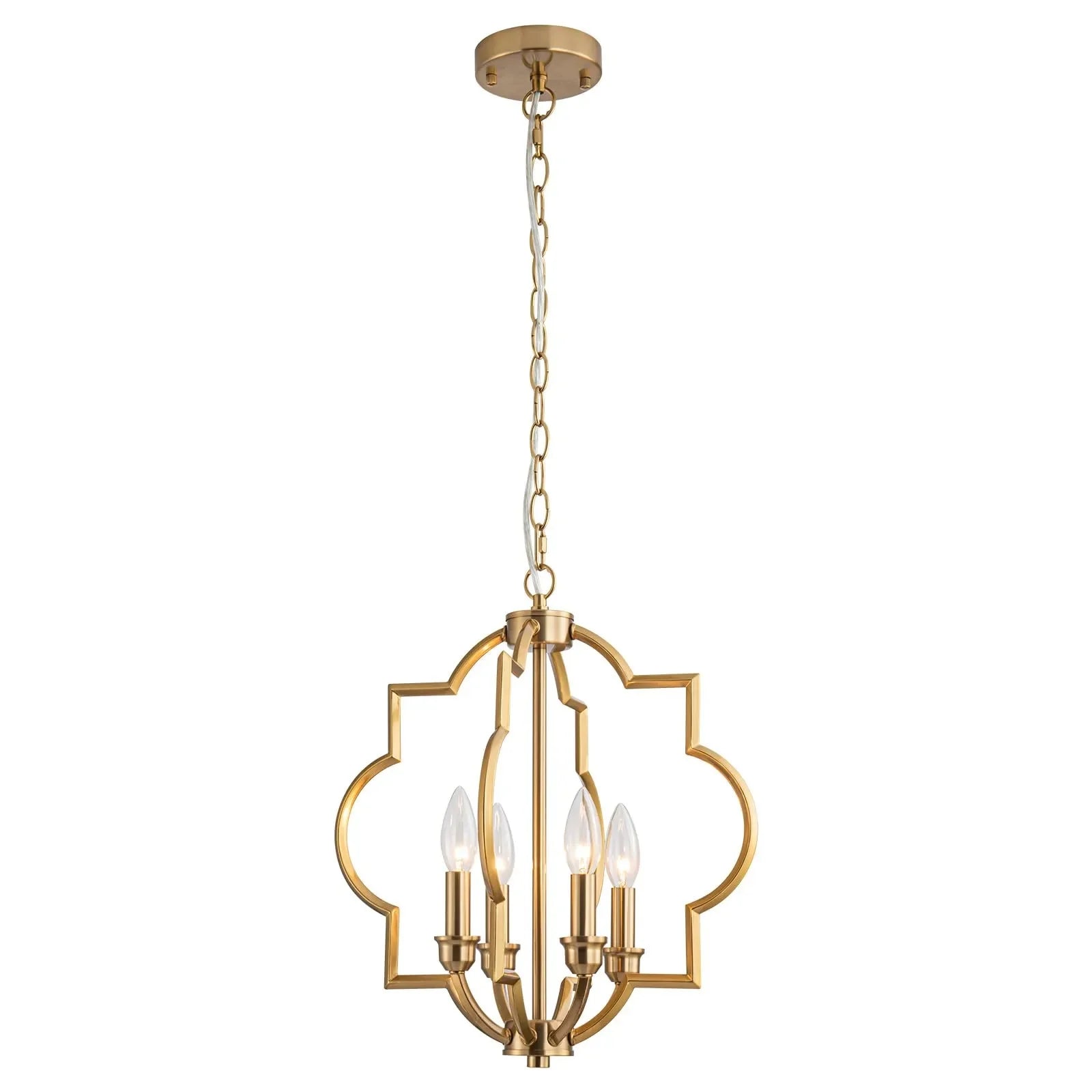 Fable Gold chandelier appearance