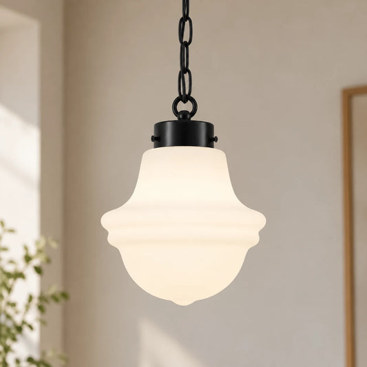 Liora pendant, Matte Black SKU hero, no canopy