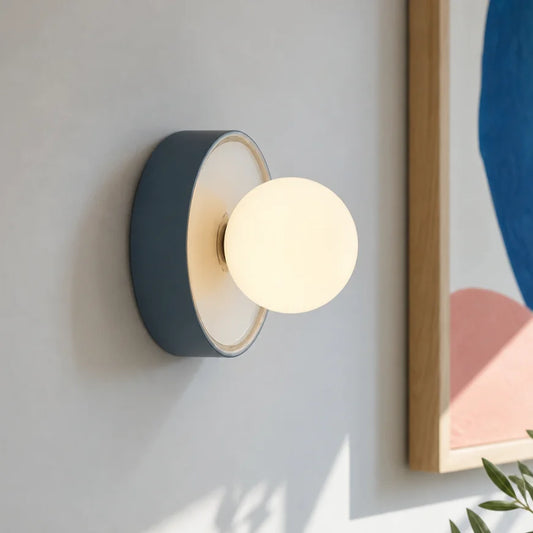 Elena Modern Ceramic Orb Wall Light