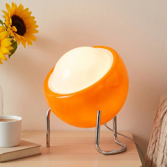 Tollak Vintage Bauhaus Glass Table Lamp