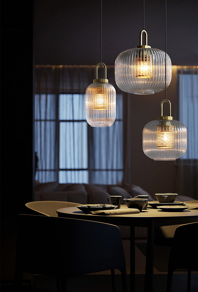 Clear Glass Pendant Light - 103PL