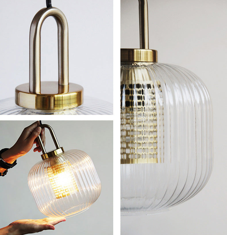 Clear Glass Pendant Light - 103PL