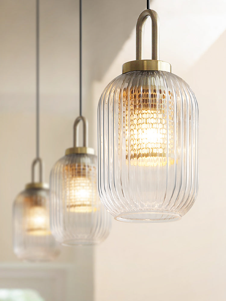 マグマグラス　magmaglass deitz NO.50 commet Industrial Banded Globe Pendant - Large | Shades of Light